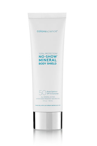 Colorescience Total Protection No-Show Mineral Body Shield SPF 50 tube