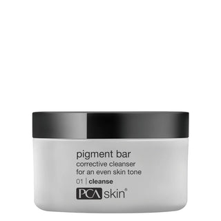 PCA Skin Pigment Bar corrective cleanser jar